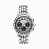 Clearance Herrenuhr Rebel at Heart Chronograph silber schwarz bicolor Herren Uhren|Uhren